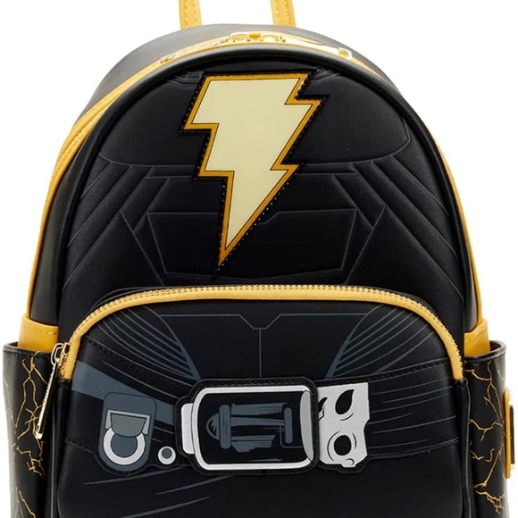 DC Comics Black Adam Light Up Cosplay Loungefly Mini Backpack - Picture 5 of 5